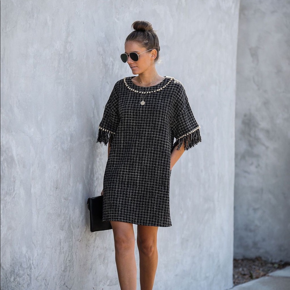 NWOT! Tweed Vici dress